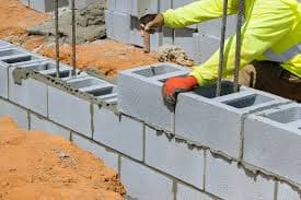 Concrete Block Installation