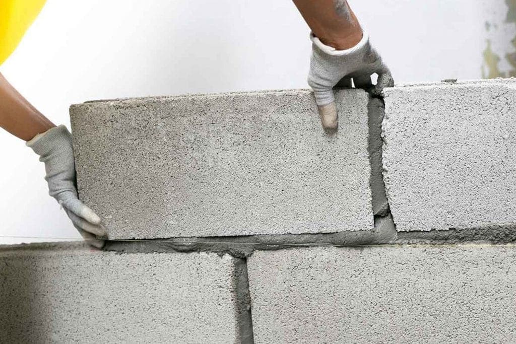 Cement Block Installation