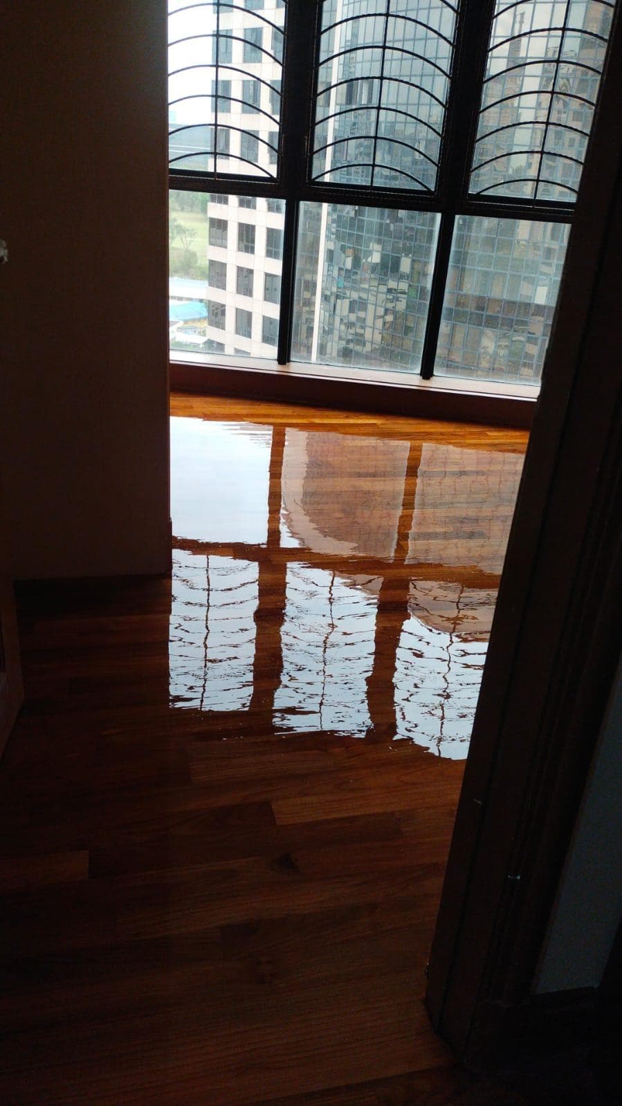 Parquet Floor Polishing